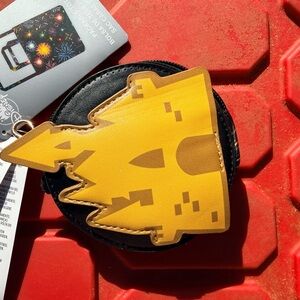 Disney Black and Gold Castle Coin Pouch